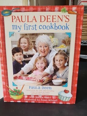 Paula Deen My First Cookbook - Red Plaid Cover